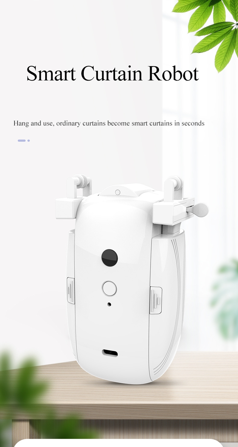 Smart Curtain Robot(2pieces can be opened same time)