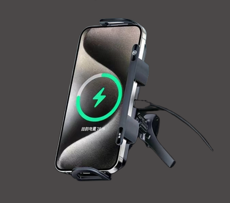Automatic Rotation Wireless Charging Car Mount for Foldable and Non-Foldable Screen Phones