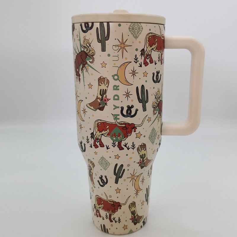 HydroJug Traveler | Leak-Proof Insulated Tumbler with Flip Straw & Cup Holder Fit Flasks Lid Drinkware (复制)