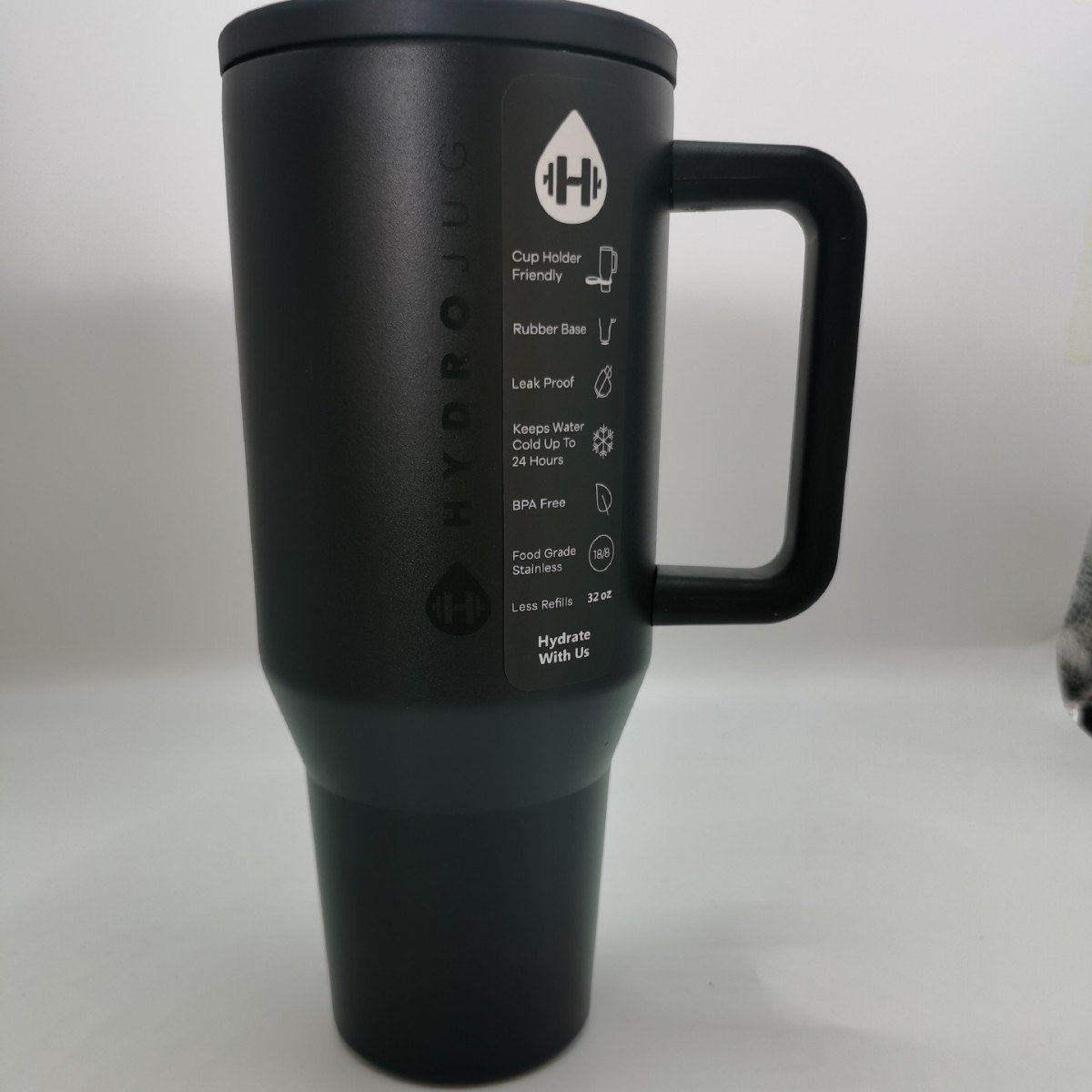 HydroJug Traveler | Leak-Proof Insulated Tumbler with Flip Straw & Cup Holder Fit Flasks Lid Drinkware (复制)