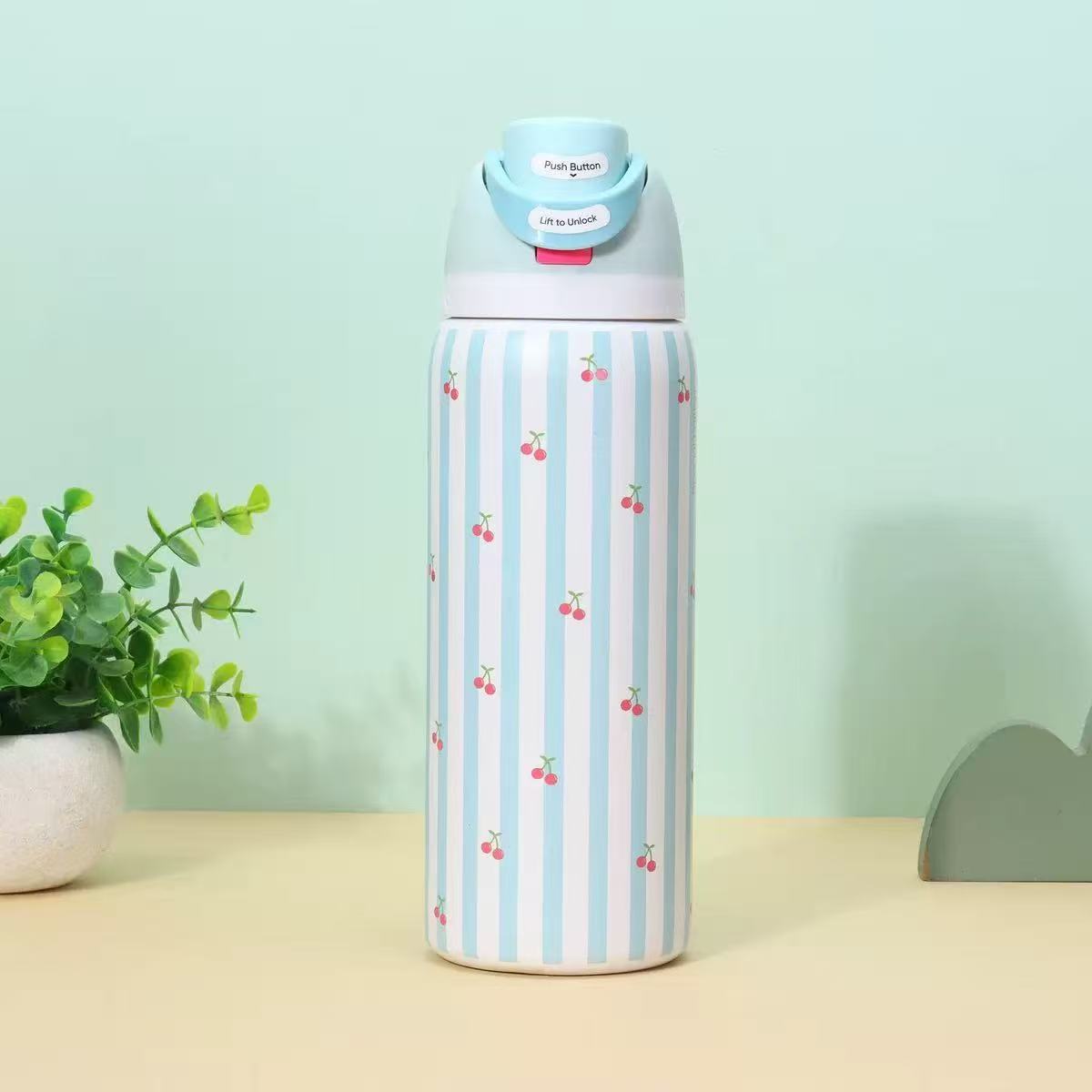 OWALA FreeSip 32oz Stainless Steel Water Bottle - Image 4