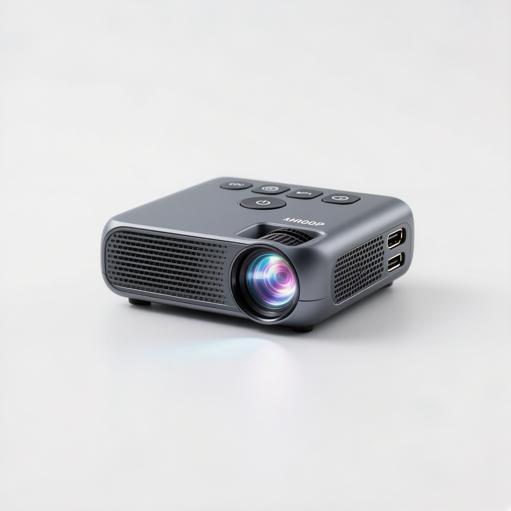 Portable Mini Projector - 1080P Supported, Perfect for Camping